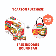 Official Indomie (30 Packs) Free Indomie Bag