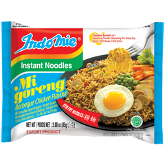 Indomie Mi Goreng BBQ Chicken Flavor Instant Noodles - 30 Pack