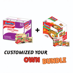 Customized Bundle Indomie Onion Chicken Flavor Instant Noodles - 30 Packs