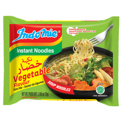 Indomie Vegetable Flavor Instant Noodles - 30 Pack